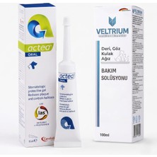 Candioli Actea Oral Jel 15 gr Kedi & Köpek Ağız ve Diş Eti Bakım Jeli (Koku Giderici)