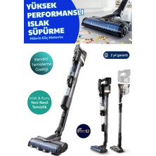 Philips Yeni 9000 Serisi Yüksek Emiş Güçlü Aquatrio Kablosuz Dikey Süpürge, Otomatik Kendini Temizleme ve Şarj Istasyonu​, Aquaspin Başlık, Powercyclone Aqua + Mutfak Tartısı ( Onerous)