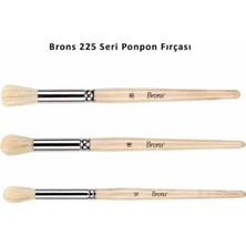 Brons BR-2122 Tampon Fırça 225 Serisi No:20