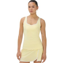Sweaty Betty Pro Racket Power Tank Kadın Sarı Tank Top