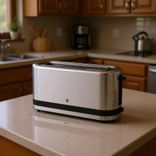 WMF Kitchenminis Uzun Hazneli Ekmek Kızartma Makinesi 900 W 2 Dilim Kapasitesi ile Çok Fonksiyonlu