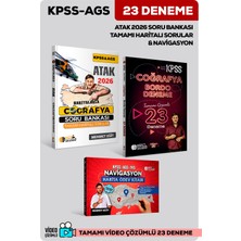Eğit Akademi Coğrafya 3’lü Set – Atak 2026 Soru Bankası + Bordo Serisi 23 Deneme + Navigasyon Harita Ödev Kitabı