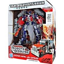 Taikongzhans TAİKONGZHANS Kudea Stil K-801 Dönüşebilen Optimus Prime Robot 28 cm Transformers Temalı Hediye