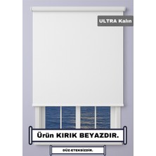 Esdeh Ultra Kalın Stor Zebra Güneşlik Perde – Mat Kalın Kumaş - Alüminyum Aksam