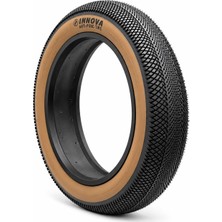 Innova IA-2158 20X4.0 3 mm Zırhlı Kahverengi Yanak E-Bike Dış Lastik