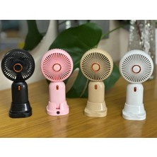 St. Morritz Şarjlı Masa ve El Fan Taşınabilir Şarj Edilebilir Mini Fan