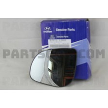 Hyundai I20 2009-2011 Ayna Camı Sol Sinyalsiz Aynalar Için Orjinal (Oem NO:876111J500)