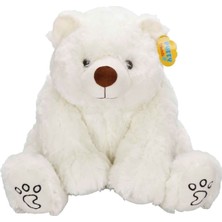 Feifei 4802 Beyaz Kutup Ayısı Peluş 48 cm -Sunman