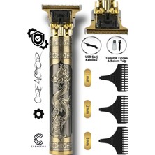 St. Morritz Tıraş Makinesi USB Şarjlı Saç Sakal Vücut Kıl Tüy Alma Kadın Erkek Epilasyon Berber & Kişisel 4994