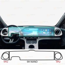 ael-tech Mercedes GLC 400 Uyumlu Dijital Gösterge ve Navigasyon 9h Nano Ekran Koruyucu 3lü Set 2026-2027