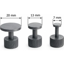 Boyasız Göçük Düzeltme Plastiği Seti | Ölçüler 7-13-20MM | 10X3= 30 Adet | startedarik