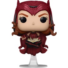 Funko Pop! Marvel: Wandavision The Scarlet Witch Wanda Aksiyon Figürü 4,5 inç Marvel Temalı Yurt Dışından
