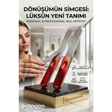 Pileli Store 2'li Lazer Kesim Çelik Törpü - Ömürlük Manikür Sanatı Soligen Professional 723060