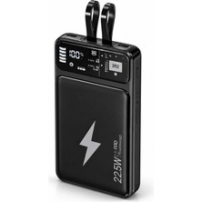Sanal Ticaretiniz 10.000 Mah Pd 22.5W Dahili Kablolu Hızlı Şarj Powerbank