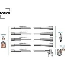 Buji Kablo Tk R11 Tx 88-Flash 1.7 88-92 -R21 1.7 F2N Doduco 7700742835/ 7700749517