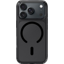 Laut iPhone 18 Pro Max / 17 Pro Max 6.9 Manyetik Kılıf – MagSafe Uyumlu Sararma Karşıtı TPU/PC Koruma - Siyah