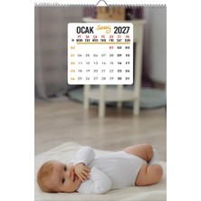 Naturel Basım 2027-BEBEK /baby Duvar Takvimi