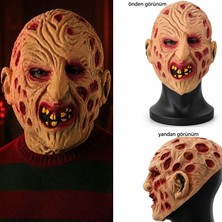 Pandoli Halloween Lateks Freddy Krueger Maskesi Yetişkin