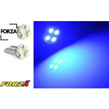 LED Ampül 12V.4 Lü Smd B.dipsiz Mavi Forza