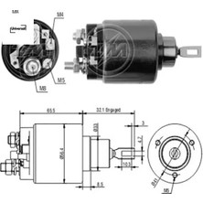 Universal 12V Vw-Ford-Mercedes 2 Cıvatalı CBS-B602 Unıversal