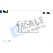 Klıma Radyatoru E60 E65 M57 N57 N67 Kale Radyatör 64509122827