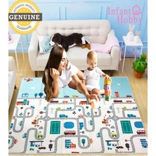 İnfant Hobby My World Premium Katlanabilir Oyun Matı 160x180x1 Cm