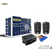 Niken Kumandalı Açma Kapama - Anahtarlı Model3 Nıken  054 001 02 03