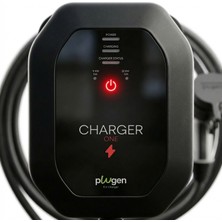 Plugen Charger One 8 Metre Elektrikli Araç Şarj Cihazı 11-22 Kw 3 Faz 16-32A Type 2
