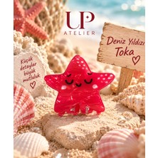 Up Atelier Mutlu Deniz Yıldızı Kemik Toka 5cm