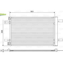 Klima Radyatörü Kondenseri Astra L-Grandland-Vıvaro C-Zafıra Lıfe 3008 II-308 Iı- 5008 II-508 Expert Valeo 9816746580/ 9817334080/ 9673629780
