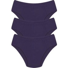 Veralya Erkek Pamuk 3lü Saks Slip