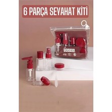 Pileli Store Seyahat Kiti Boş Şişe Seyahat Seti 6 Parça 720753