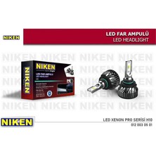 Niken Ampül LED Xenon Pro Serısı H10 Nıken  012 003 05 01