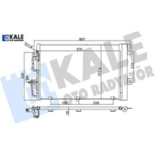 Klima Radyatörü Astra H-Zafıra B 1.4-1.6-1.8 Z14XEL-Z14XEP-Z16XEP-Z16XER-A16XER-Z18XE-Z18XER-A18XER Kale Radyatör 93178958/ 1850096