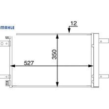 Klima Radyatörü Kondenseri Astra L-Grandland-Vıvaro C-Zafıra Lıfe 3008 II-308 Iı- 5008 II-508 Expert Mahle 9816746580/ 9817334080/ 9673629780