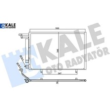 Klıma Radyatoru Ecosport 1.5 Tdcı 15 Kale Radyatör AV1119710HA/ 1855763/ 5264068