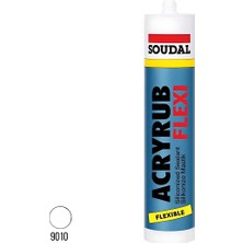 Soudal Acryrub Flexi Silikonize Mastik Beyaz 310 ml 114300