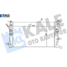Radyatör Mgn Iıı 09>scenıc Iıı 09> 1.5dcı-1.4tce Mek Ac Klimasız 630×378X26 Kale Radyatör 214100002R/ 214105150R/ 214105378R