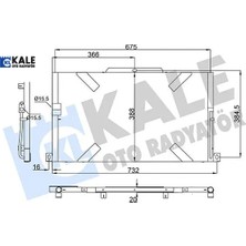 Klıma Radyatoru DT244 DT224 Defender L316 07 16 Kale Radyatör LR025985/ JRB000051