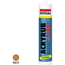Soudal Acryrub Flexi Silikonize Mastik Bronz 310 ml 114305