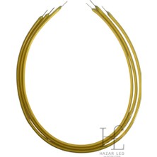Hazar Led 3 Volt 255MM Esnek LED Filament Beyaz Retro Tungsten Filament 3 Adet