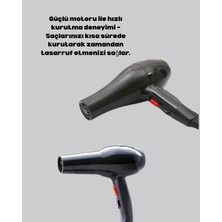 Trendexa 2200W Saç Kurutma Makinesi Soğuk ve Sıcak Üfleme Fonksiyonlu