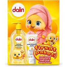 Dalin Bebek Şampuanı 700 ml + Pişik Kremi 100 ml Set (Fırsat Paketi)