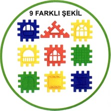 Trendexa Puzzle City 3D Yapı ve Tasarım Blokları 64 Parça