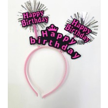 Trendexa Happy Birthday Neon Renk Doğum Günü Tacı 12 Adet
