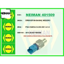 Neiman Direksiyon Basınç Müşürü PARTNER-BERLINGO-P206-P306-P307-P406-XSARA-C4 96>15 Neıman 9677899580/ 4015.09/ 9632675080