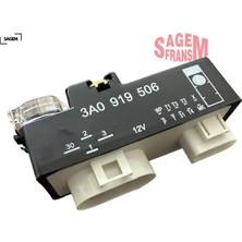 Fan Kontrol Rolesi Caddy Iı 1.9d-Golf Iıı 1.6-1.8-2.0-Polo 1.6 Klimalı Sagem 3A0919506