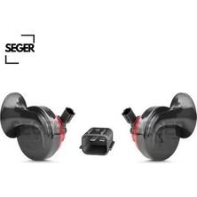 Salyangoz Korna Dadat Takım 12V Soketli Soket Seger  60BO12.000.12