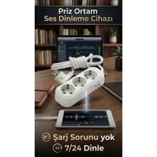 Priz Canlı Ortam Ses Dinleme ve Kayıt Cihazı