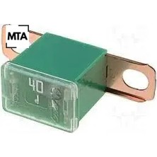 0475040 Yan Ayaklı Sigorta 40 Amper Yeşil Mta
